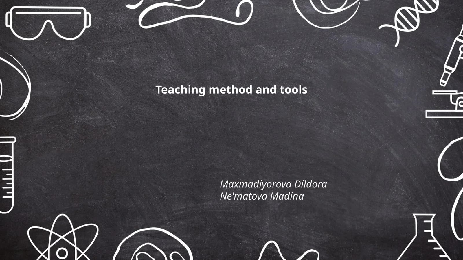 Teaching method and tools