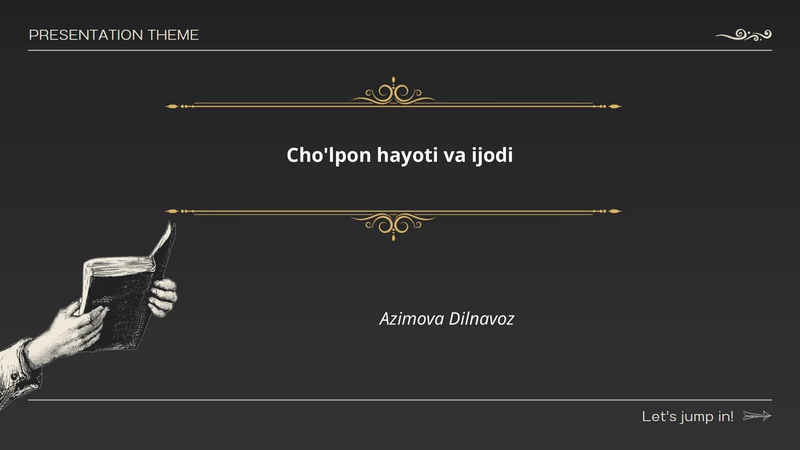 Cho'lpon hayoti va ijodi