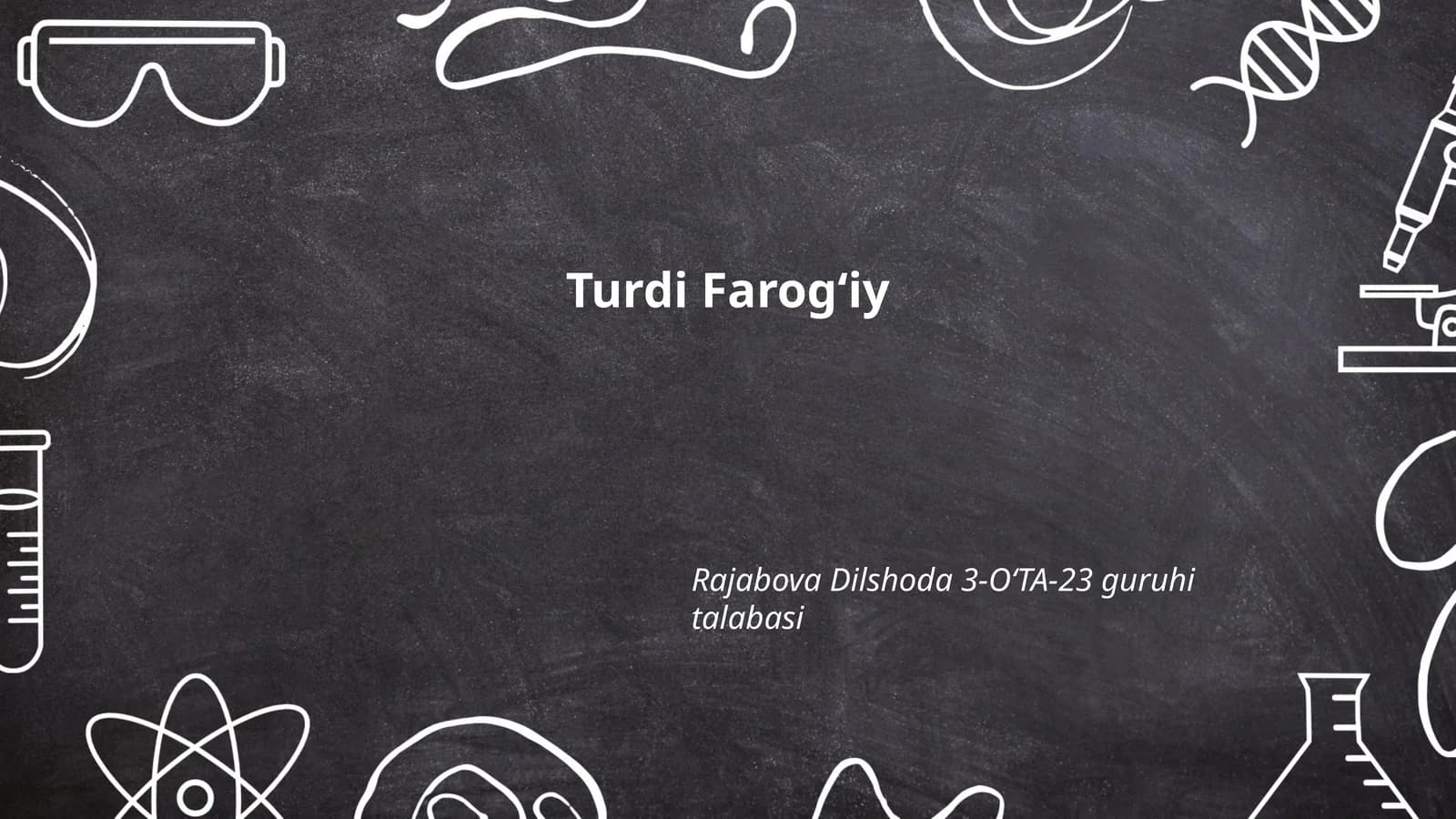 Turdi Farogʻiy