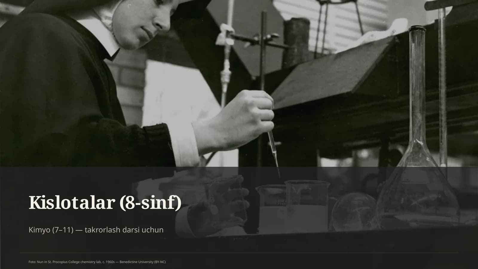Kislotalar (8-sinf)