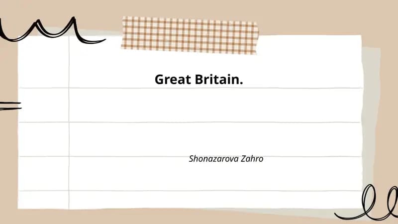 Buyuk Britaniyaning geografik xususiyatlari