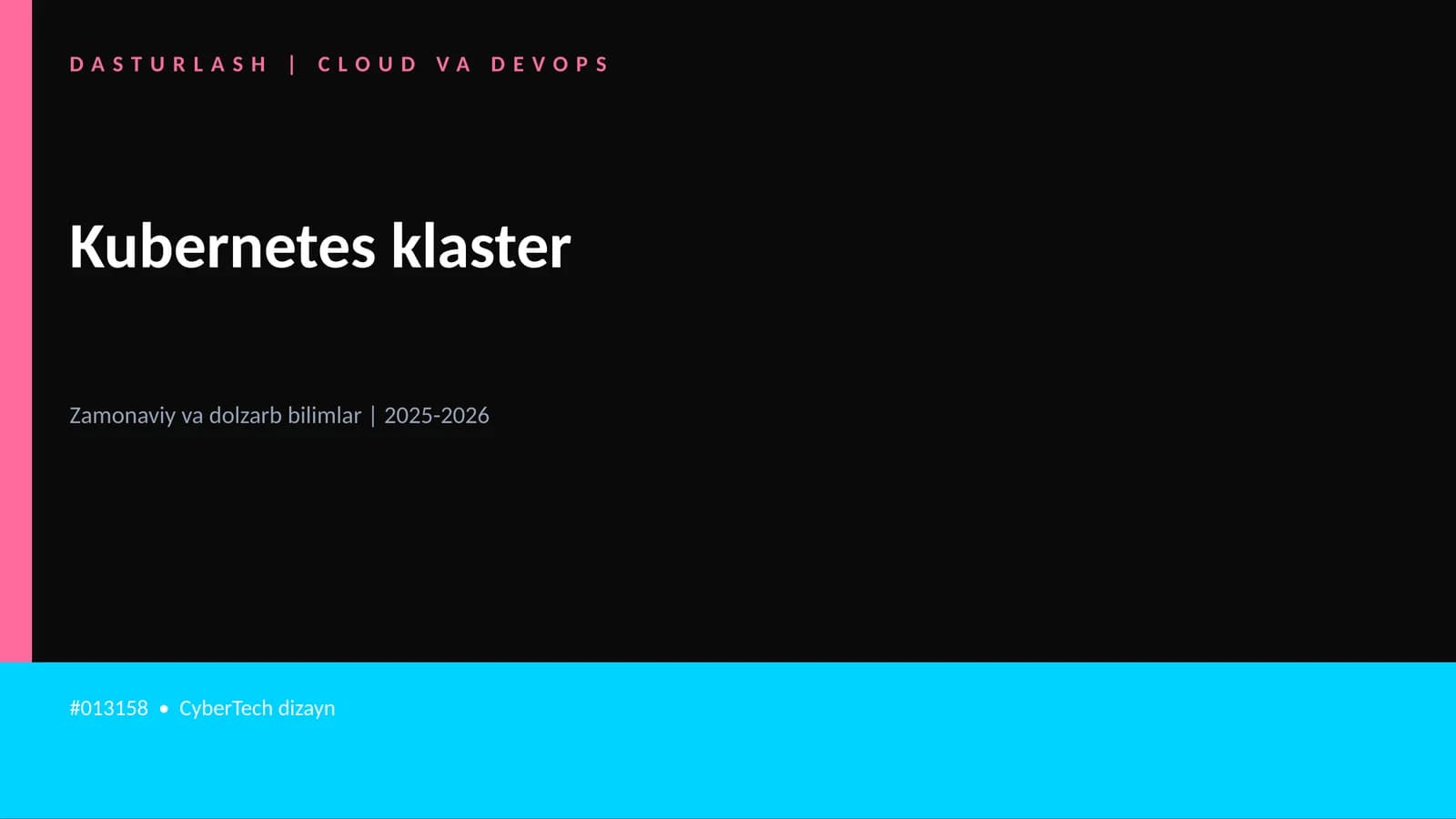 Kubernetes klaster