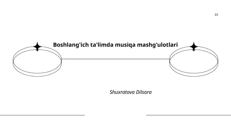 Boshlang'ich ta'limda musiqa mashg'ulotlari