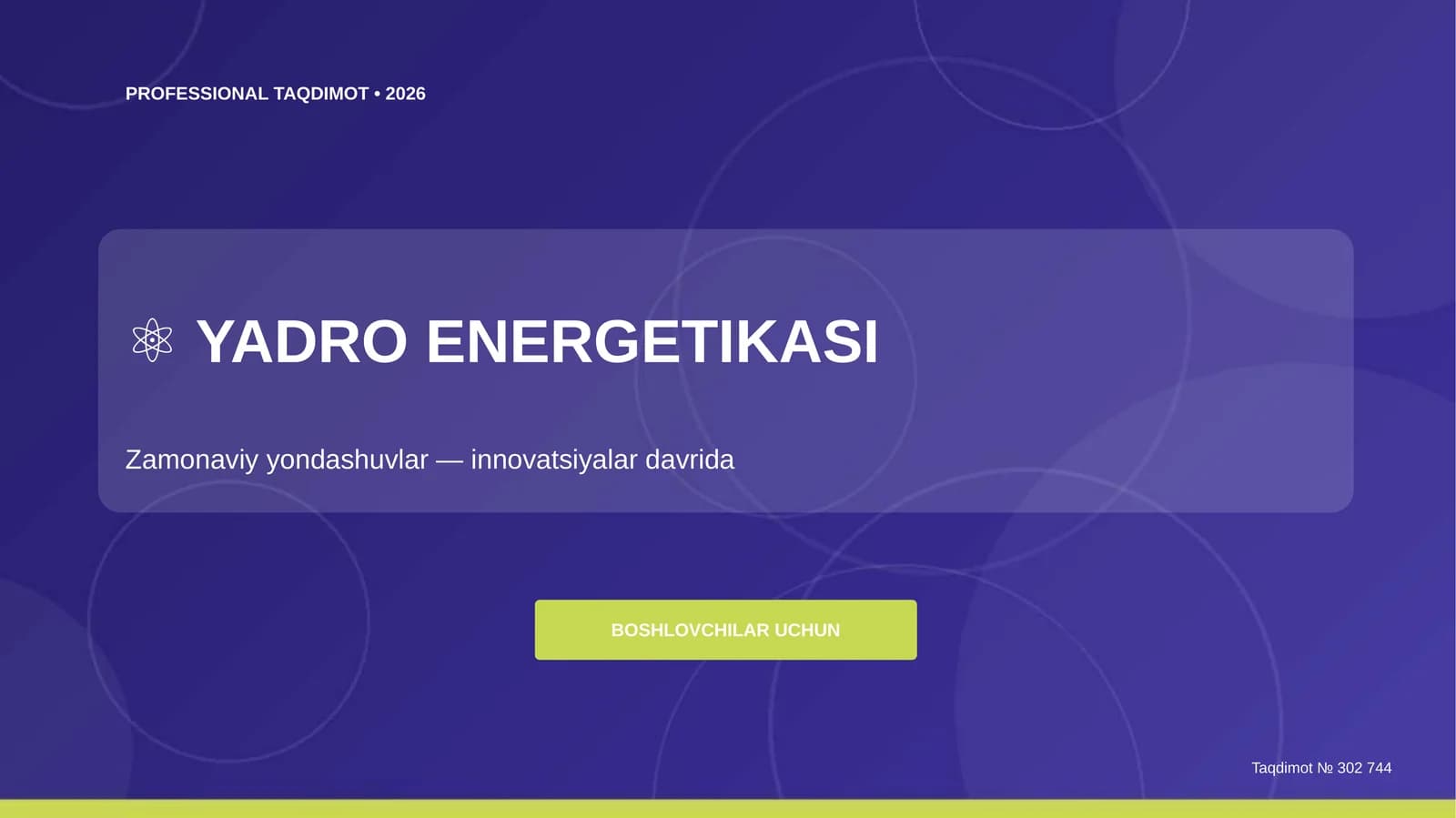 YADRO ENERGETIKASI