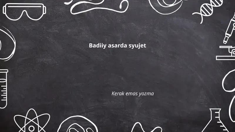 Syujet turlari