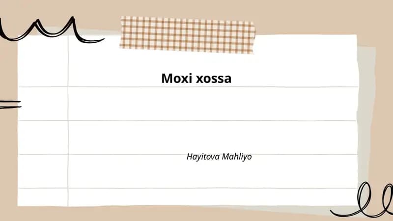 Moxi xossa