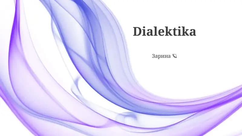 Dialektika
