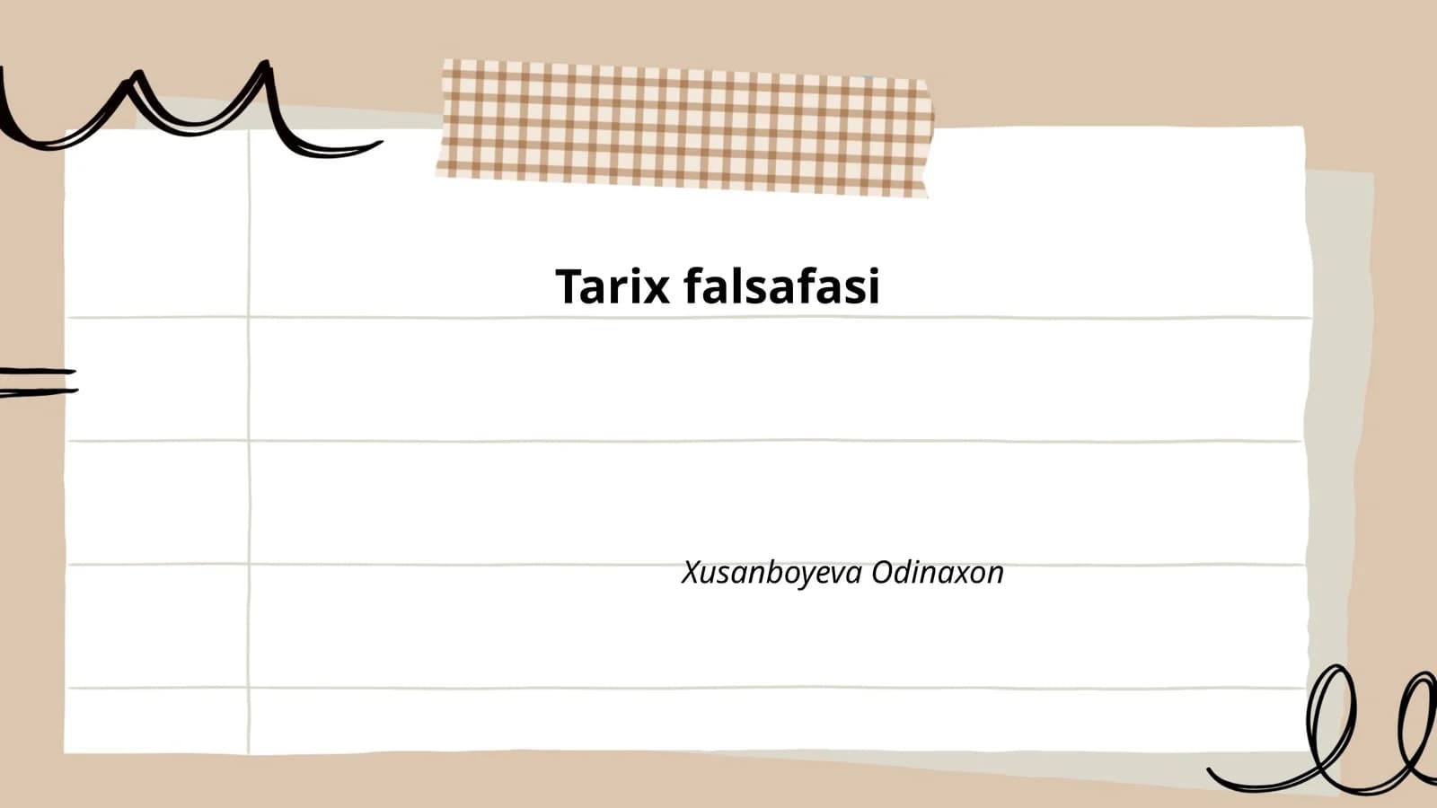 Tarix falsafasi