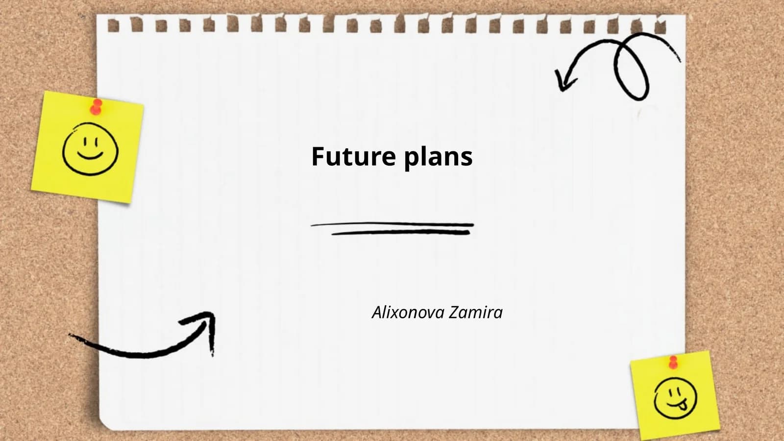 Future plans