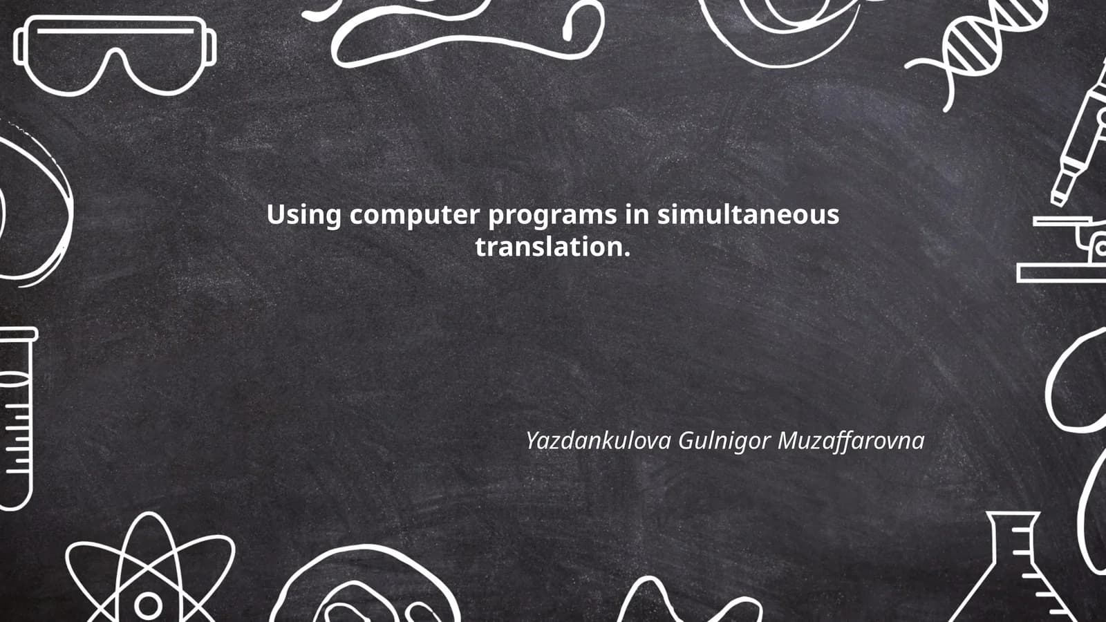 Using computer programs in Simultaneous Translation
