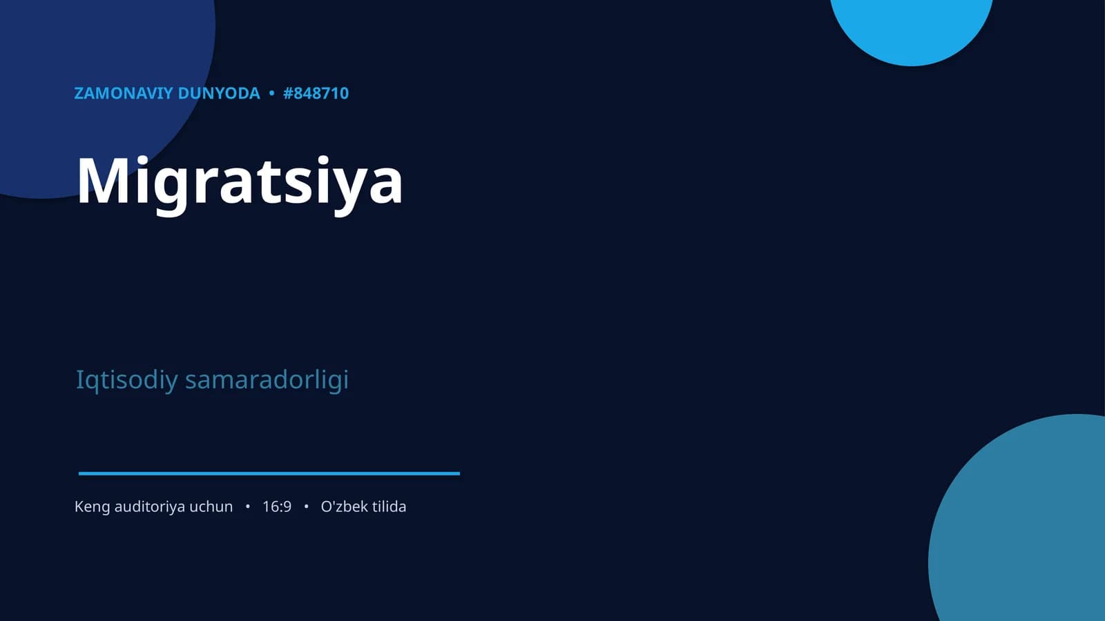 Migratsiya