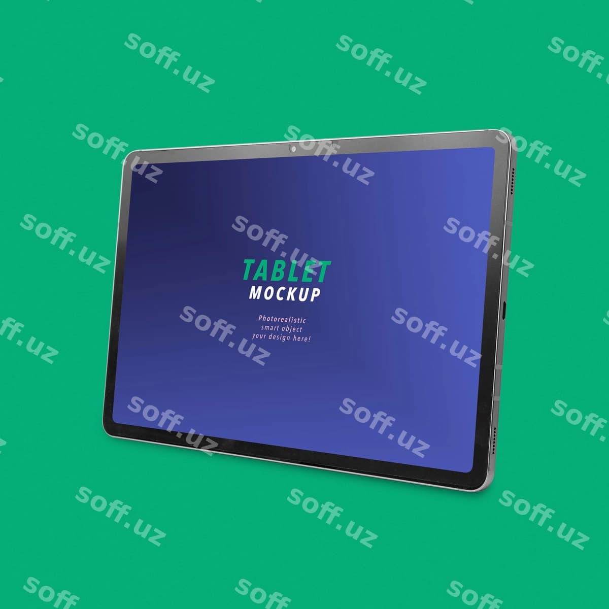 Plansheta kompyuteri mockup PSD fayli | Tablet computer mockup psd file