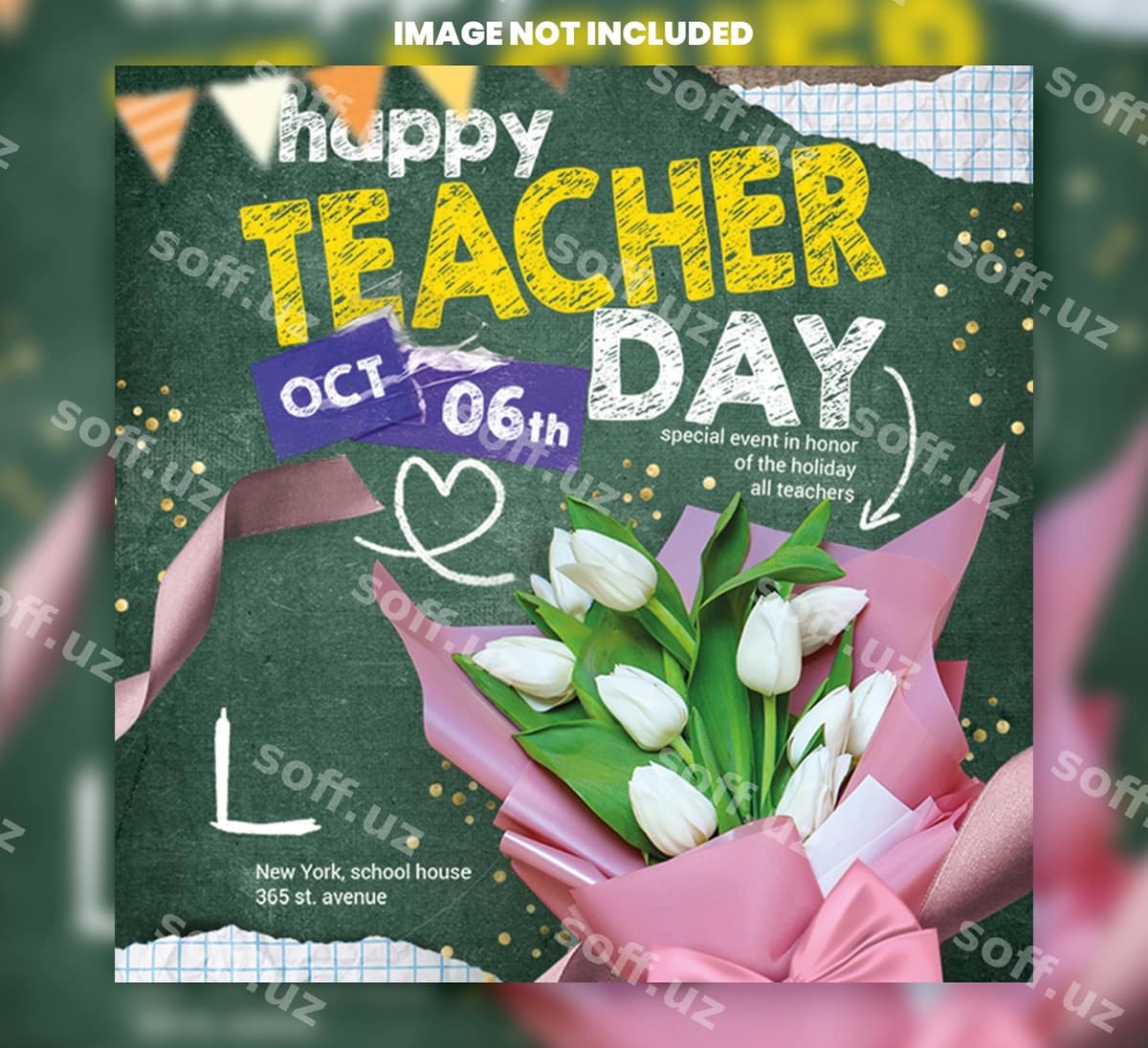 O'qituvchilar kuni plakat | Teachers day poster