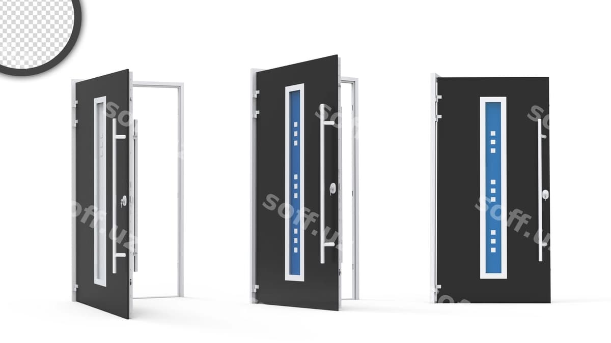 Uch qora so'zli eshiklar | Three black doors with word