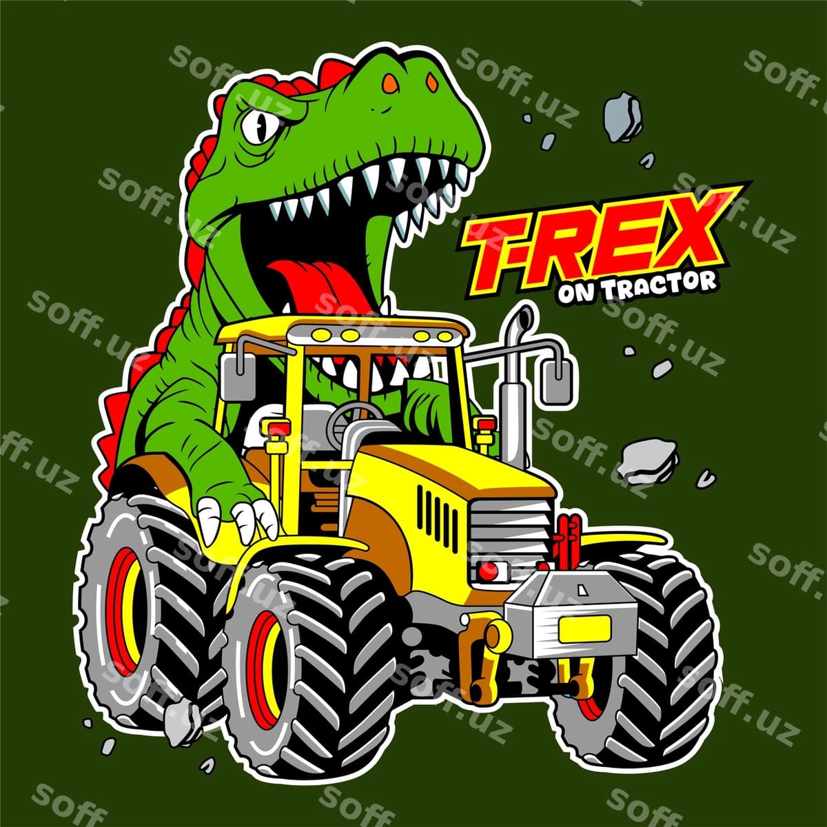 Trex vector traktor | Trex vector tractor