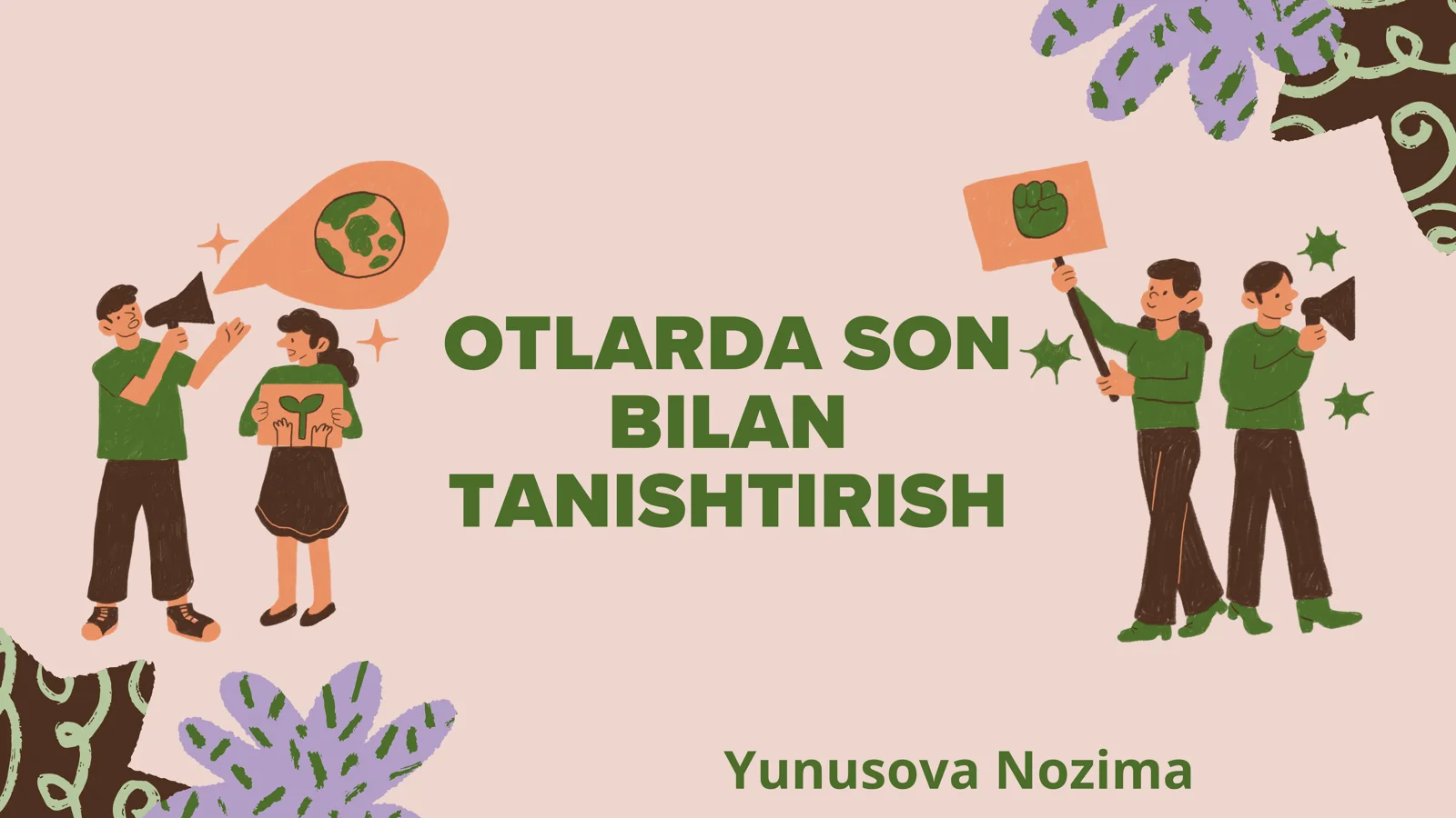 OTLARDA SON BILAN TANISHTIRISH