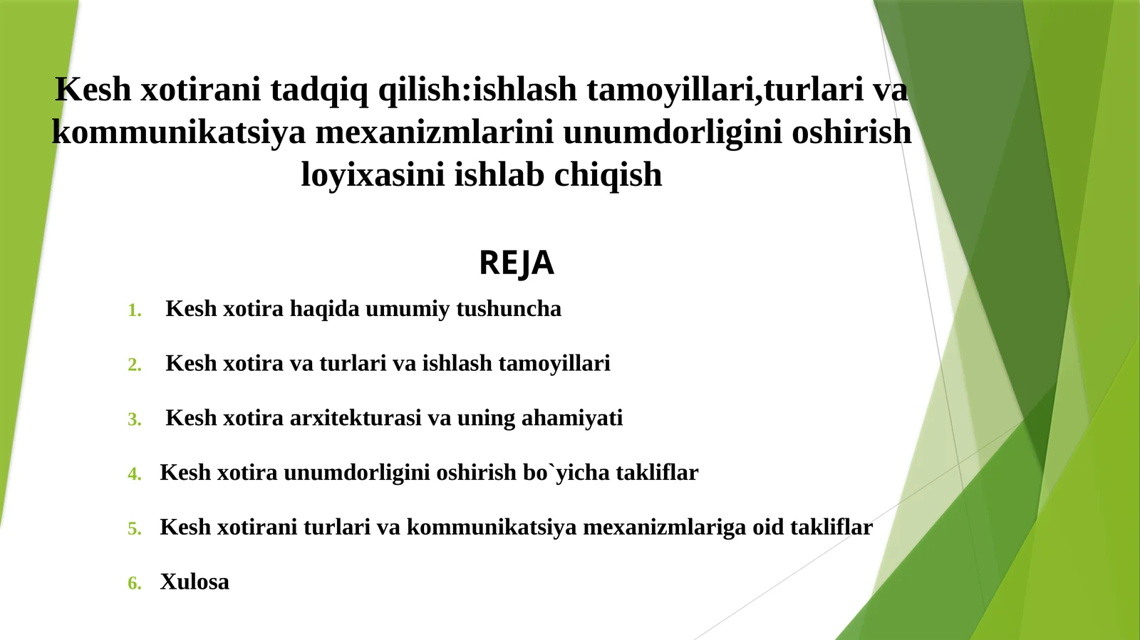 Keshxotirahaqidaumumiytushuncha