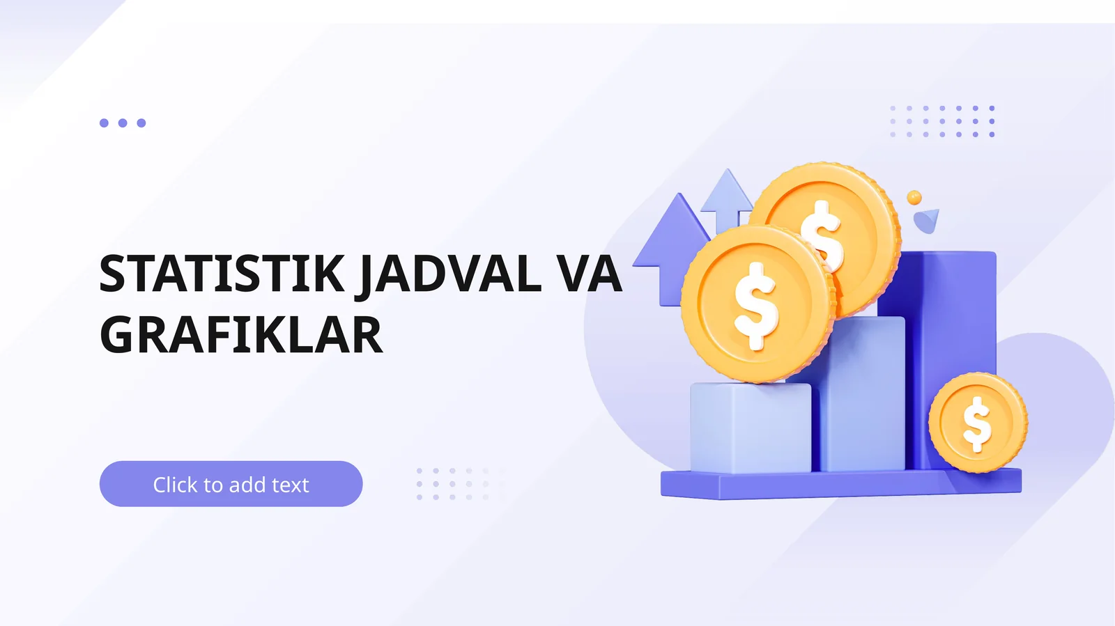 Statistik jadvallar va diogrammalar