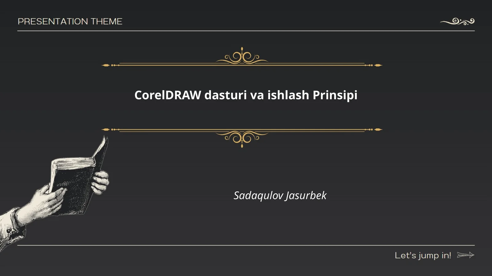 CorelDRAW dasturi va ishlash Prinsipi