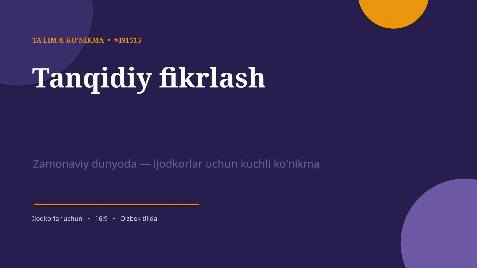 Product slide 1