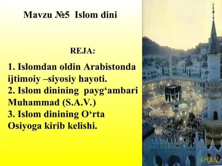 Islom dini
