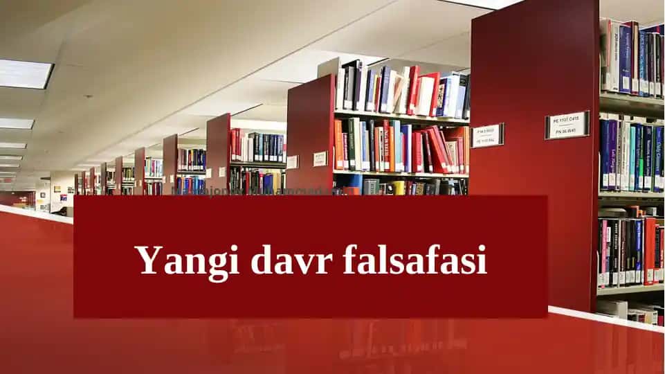 Yangi davr falsafasi