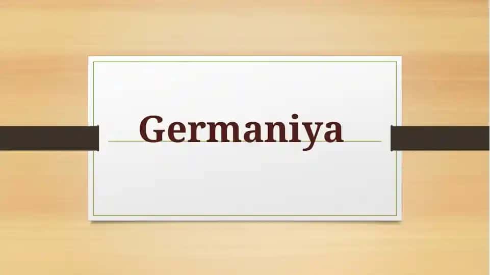 Germaniya