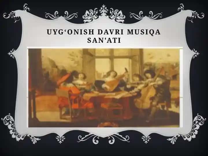 uygʻonish davri musiqa san'ati