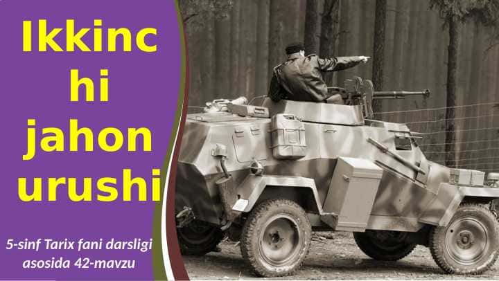 Ikkinchi jahon urushi