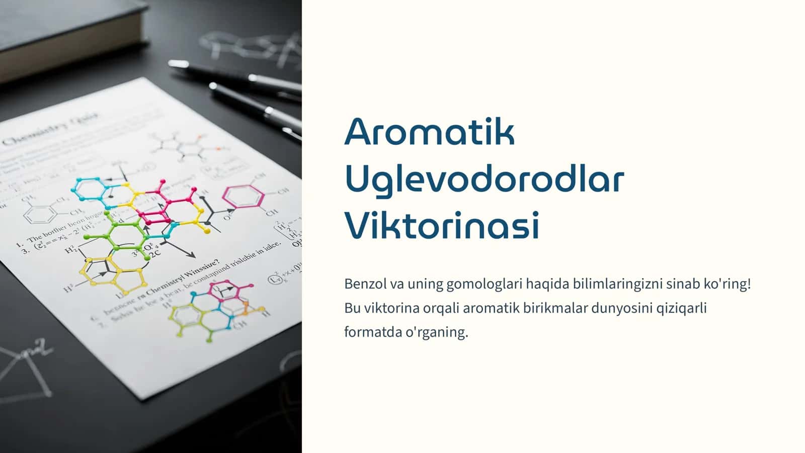 Aromatik Uglevodorodlar Viktorinasi
