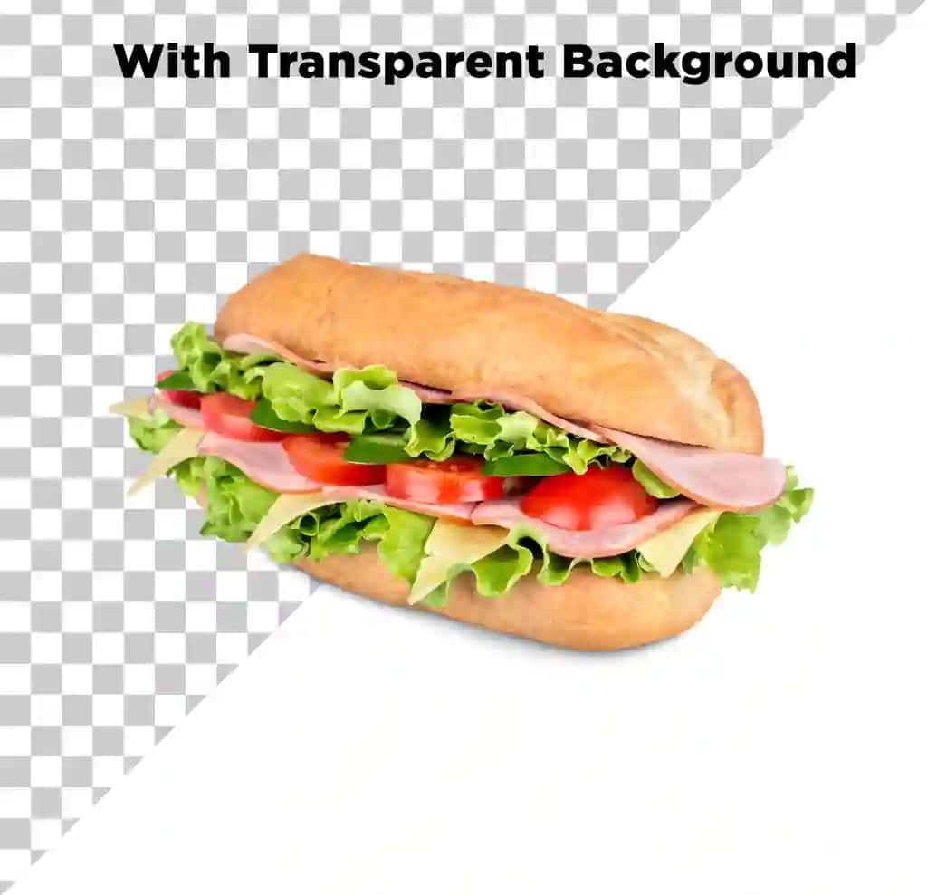 Mazali sendvich png psd shaffof fon | Tasty sandwich png psd transparent background