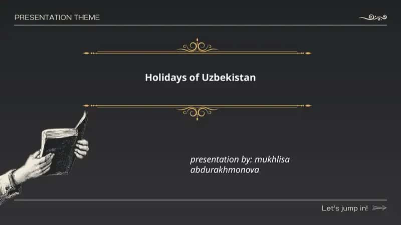 Holidays of Uzbekistan