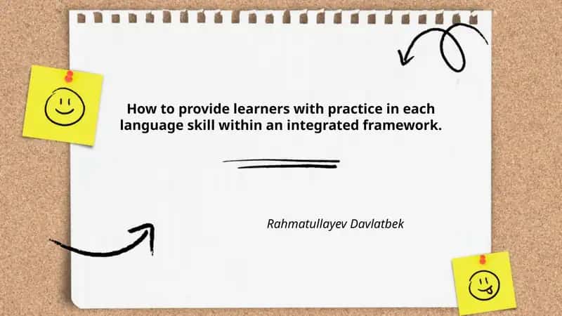Integration of Language Skills in Curriculum Design
