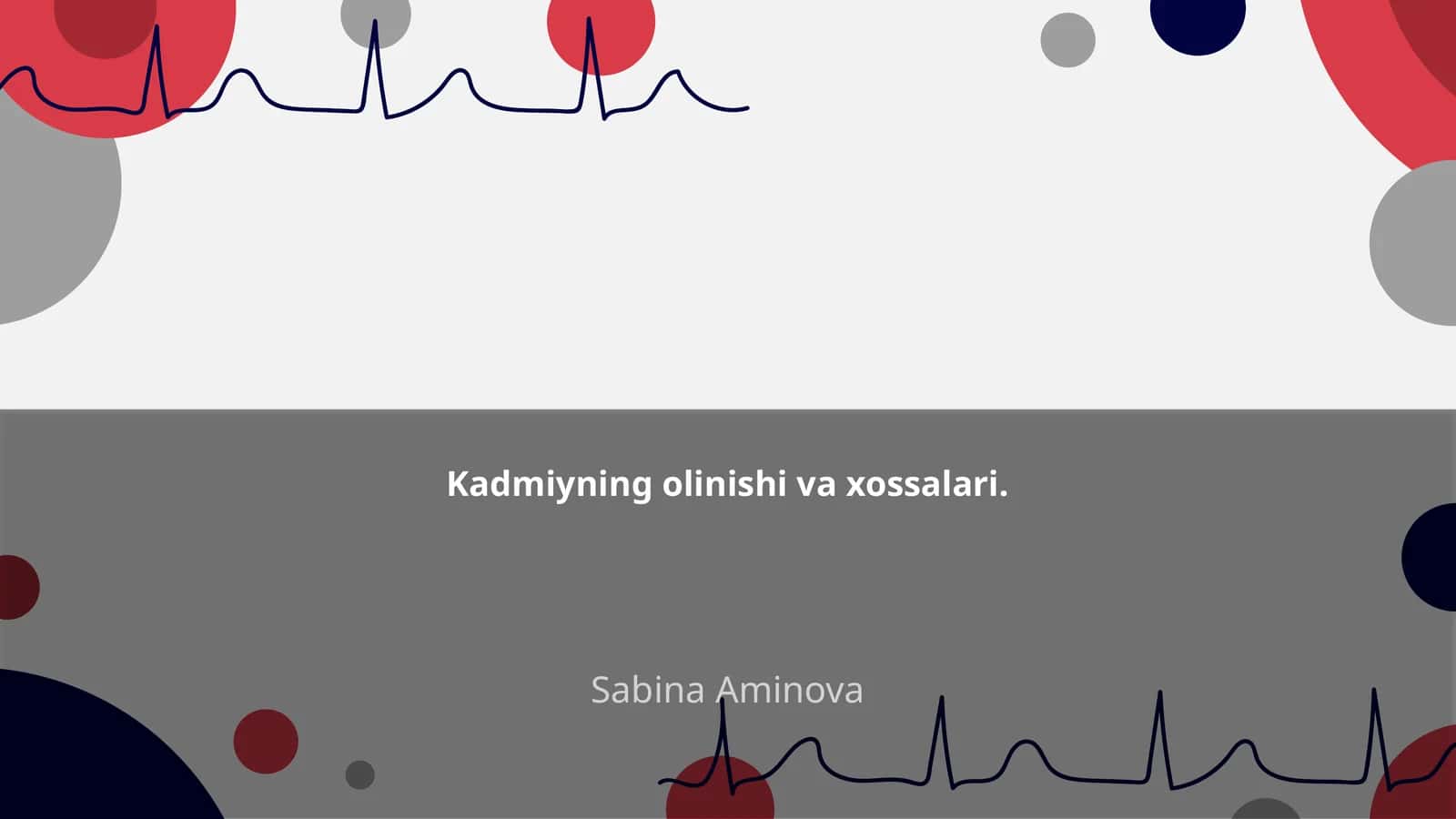 Kadmiyning olinishi va xossalari