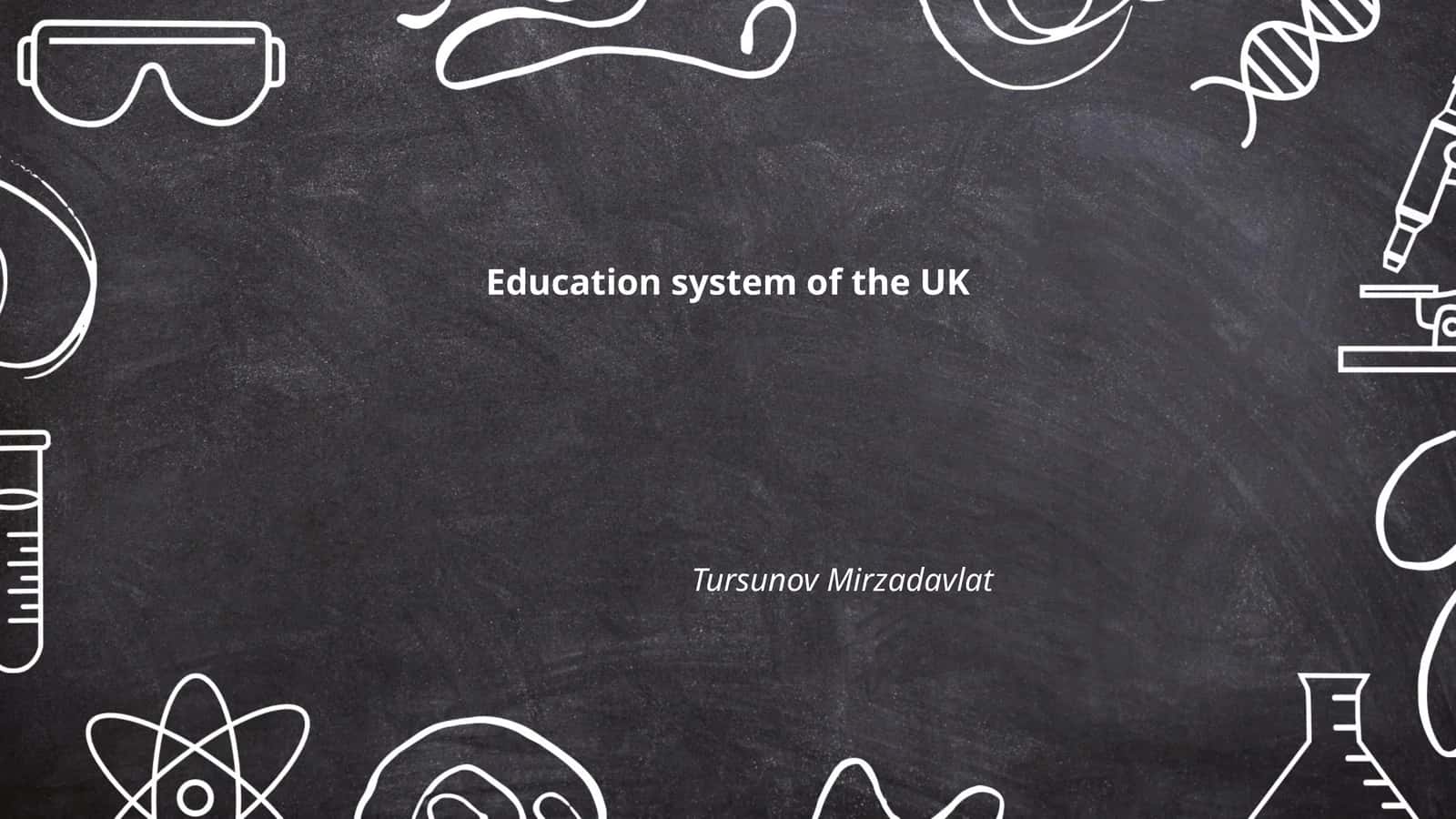 The National Curriculum in the UK