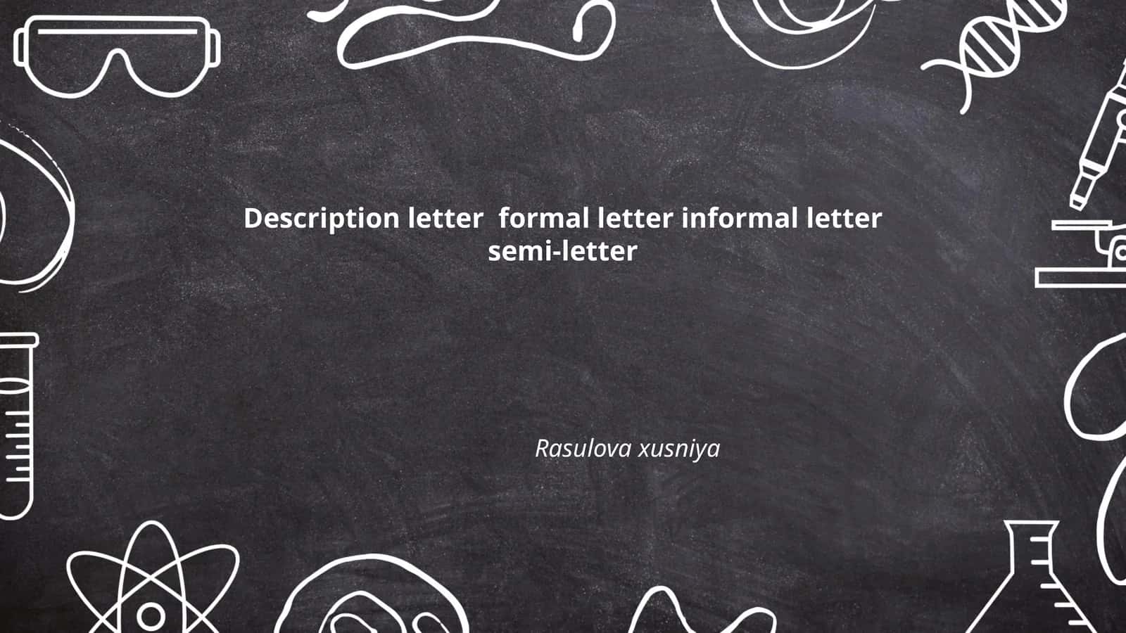 Job Application Letter