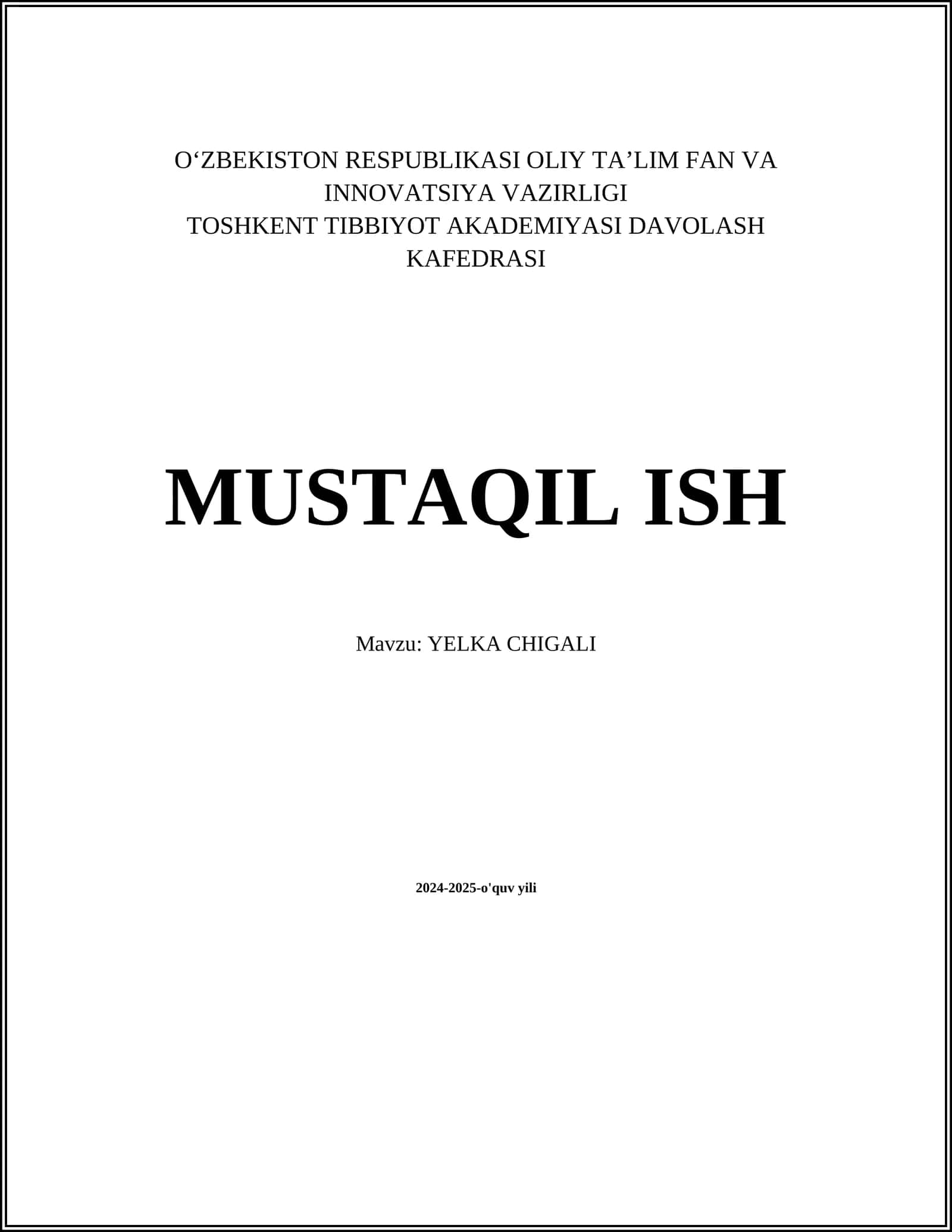 Yelka Chigali