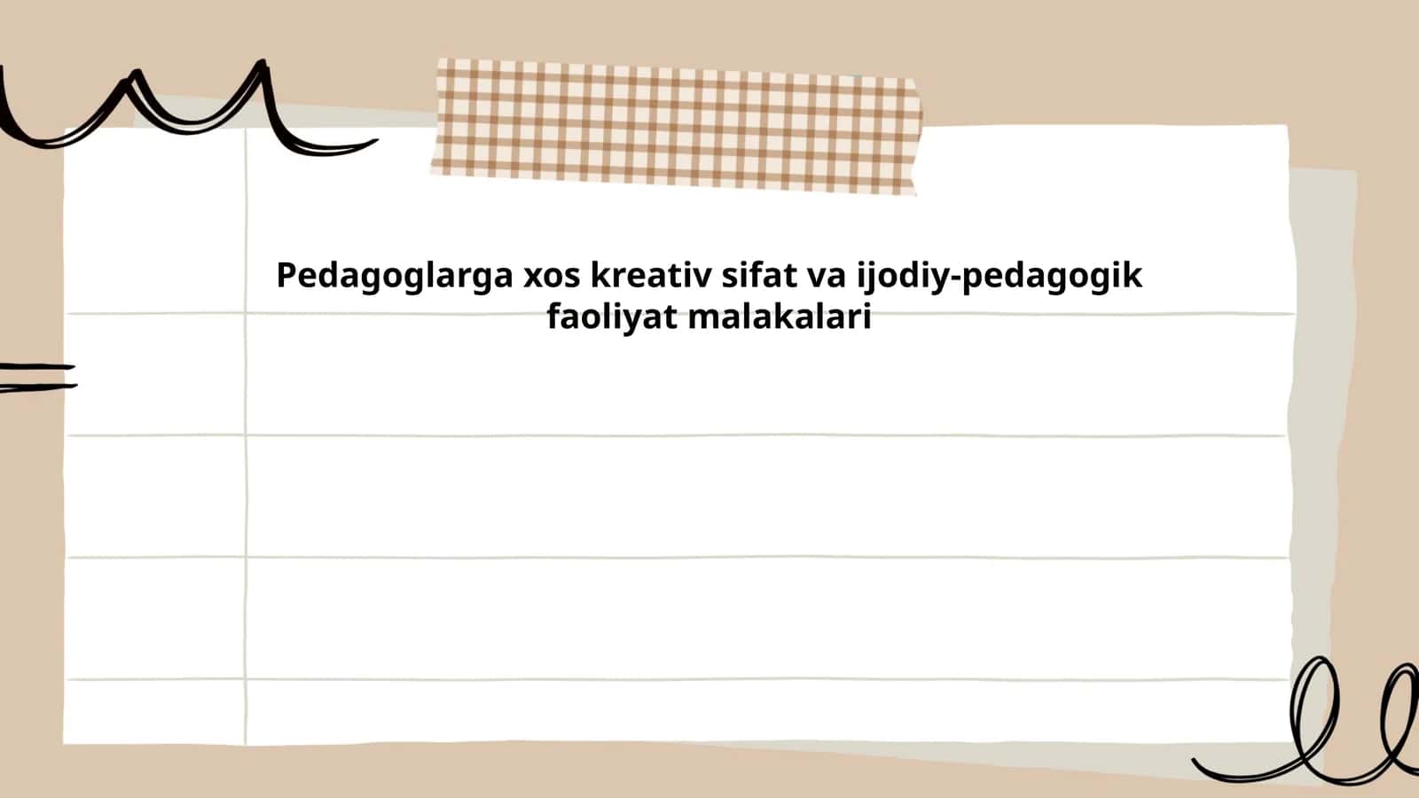 Pedagogik Kreativlik Tushunchasi