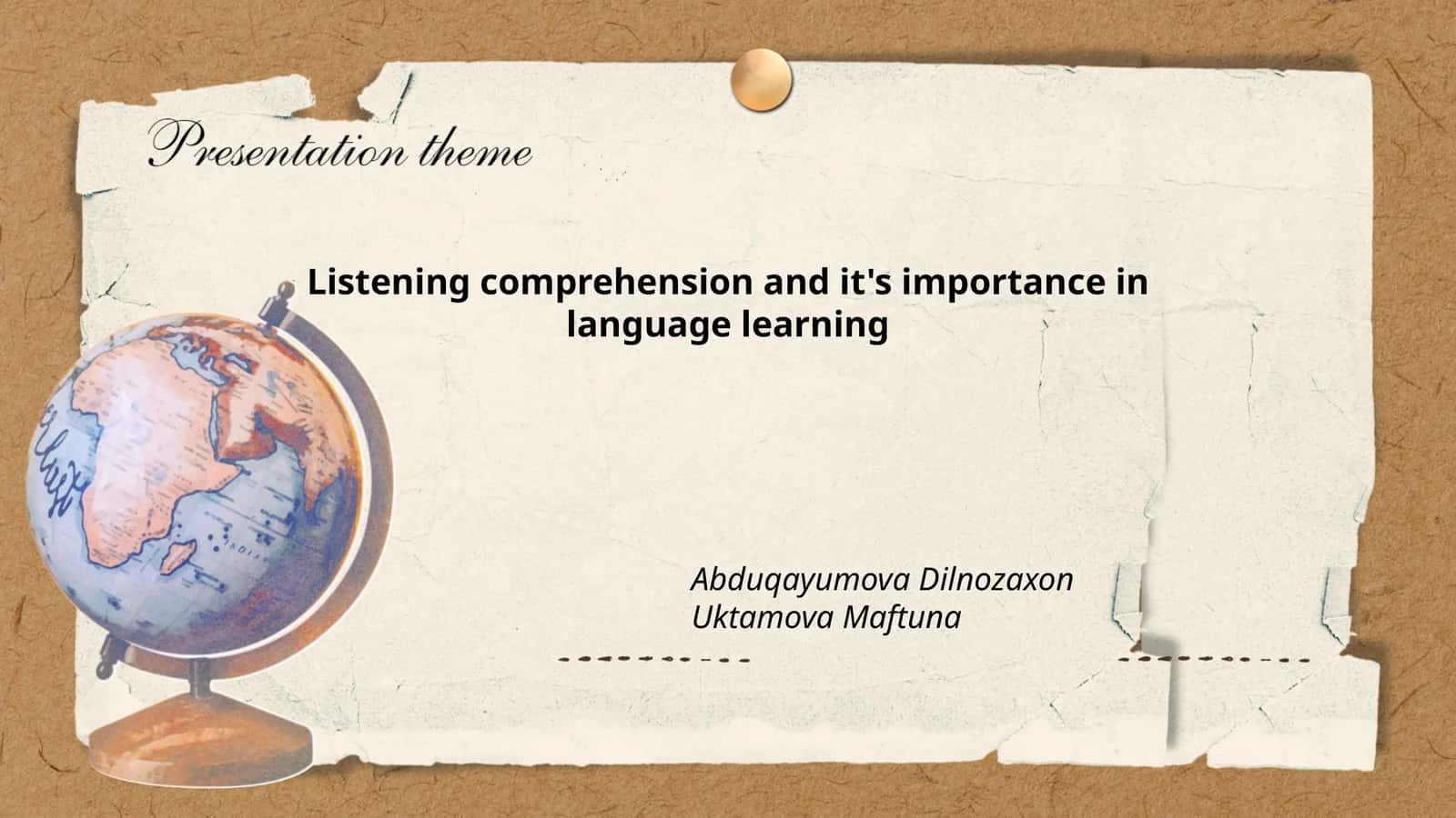 Listening comprehension and it's importance in language learning