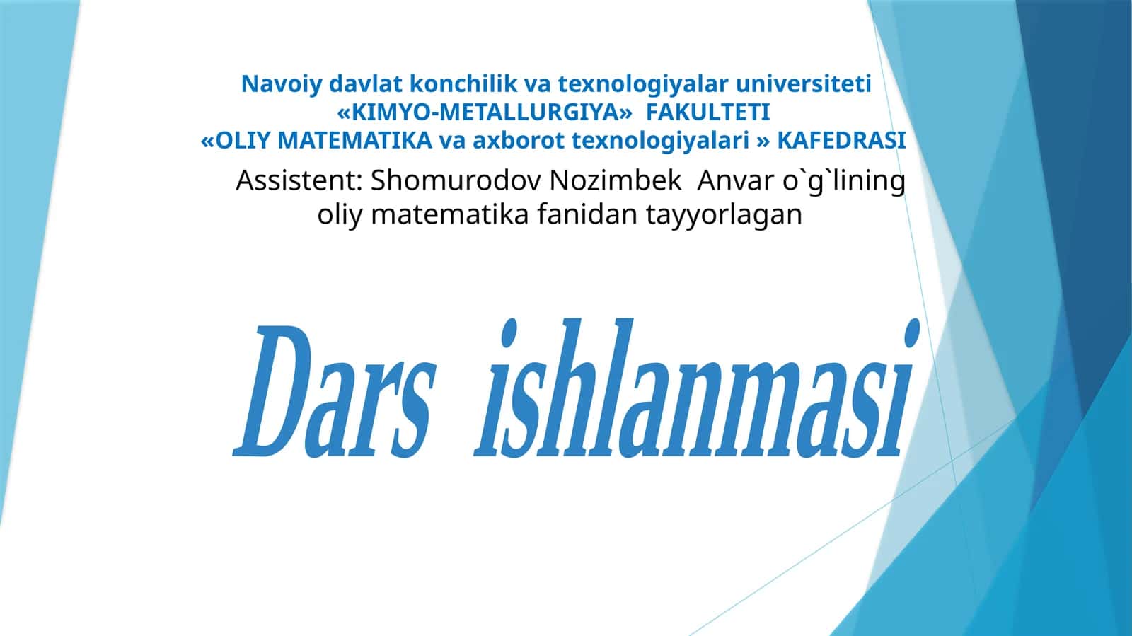Funksiya tushunchasi, funksiyaning aniqlanish va qiymatlar sohasi