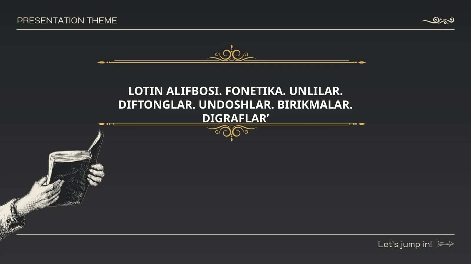 Lotin Alifbosi. Fonetika. Unlilar